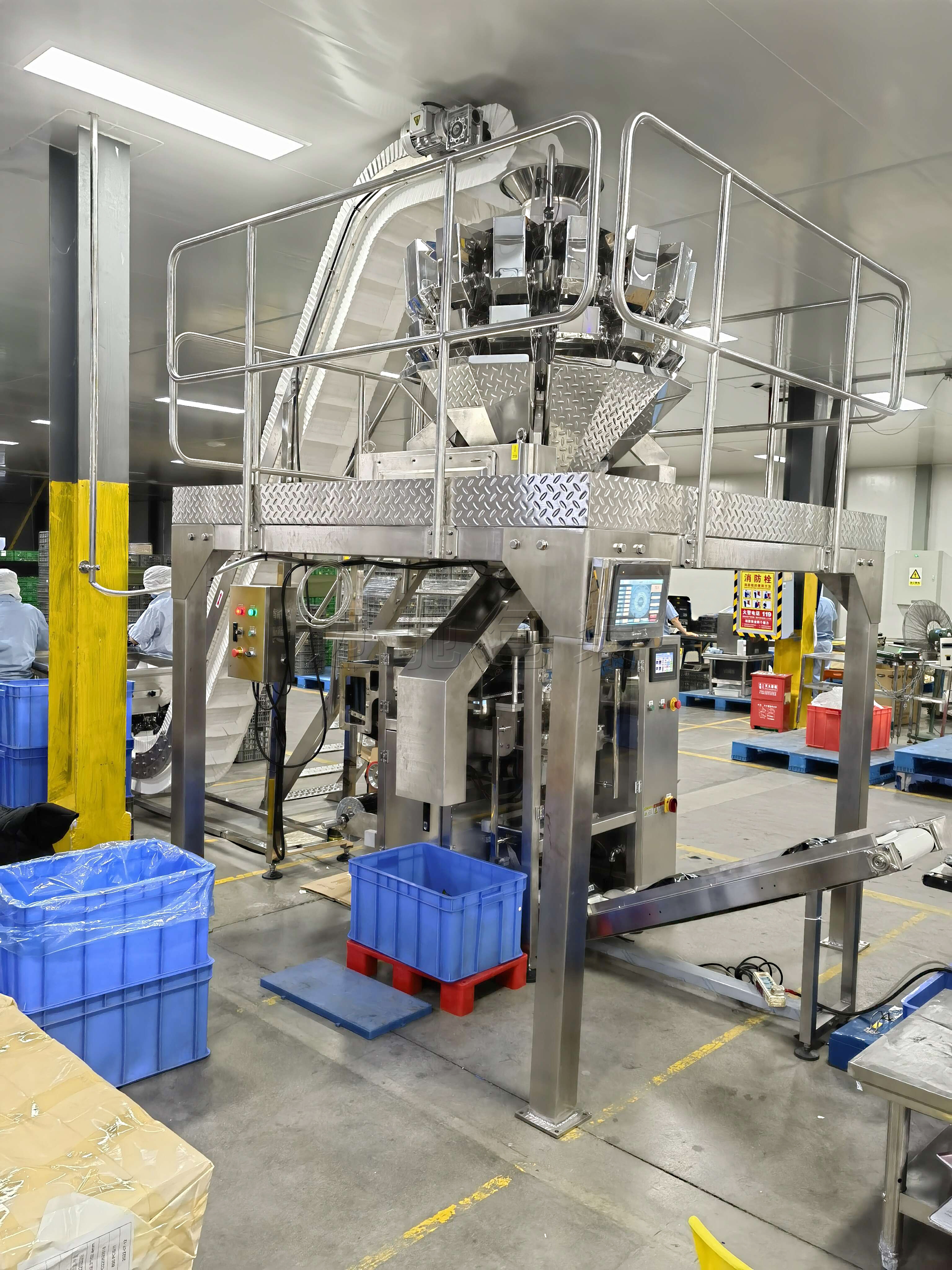 源頭廠家直供花生包裝機整線——邁馳設備助力全國炒貨企業實現無人化包裝